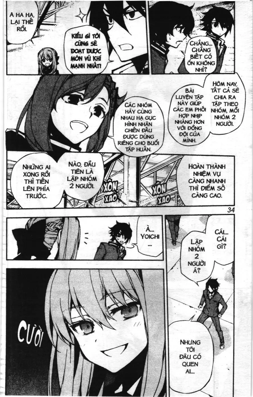 Thiên thần diệt thế - Seraph of the end (NXB Kim Đồng) Chapter 4 - Trang 31