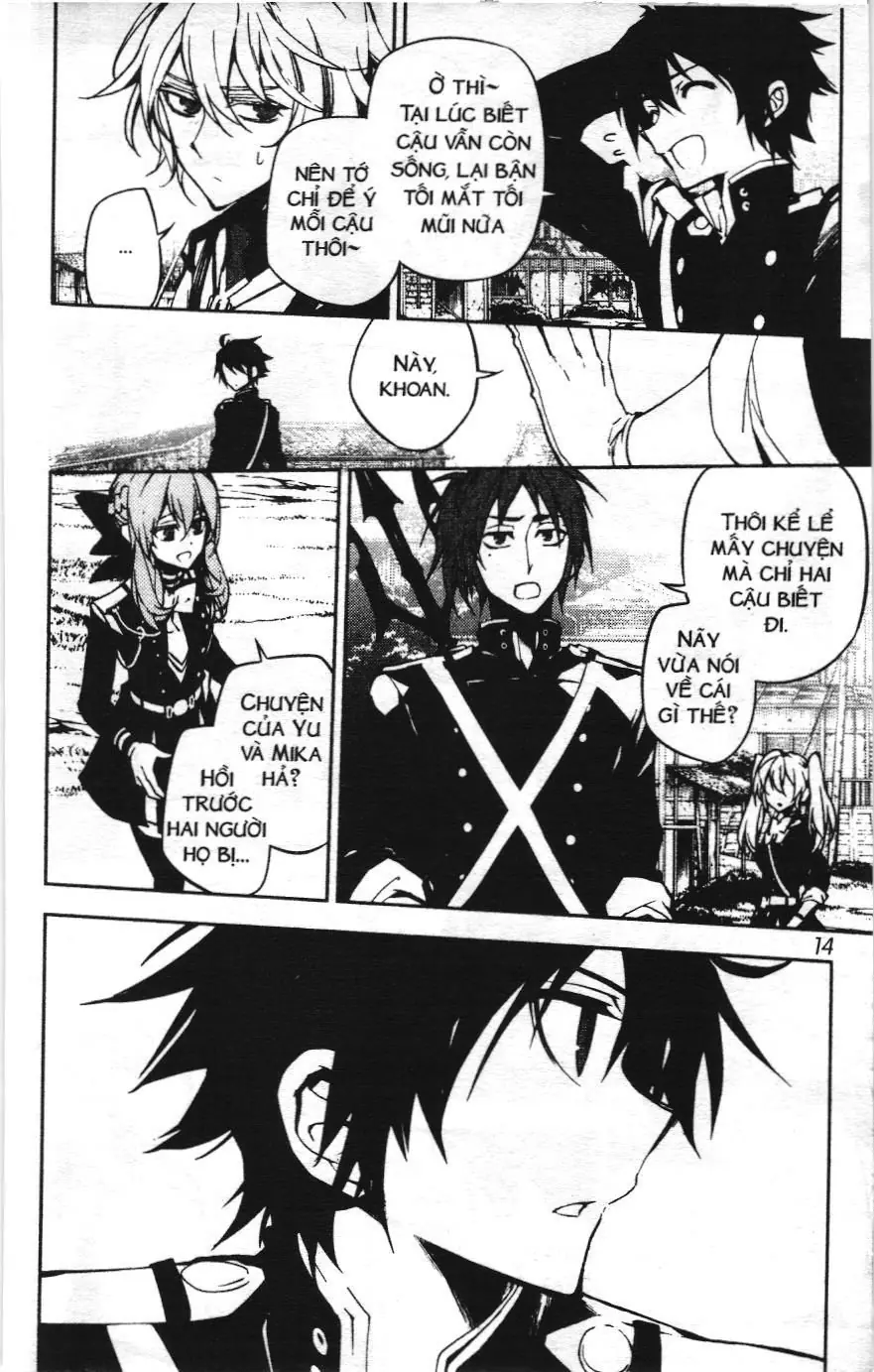 Thiên thần diệt thế - Seraph of the end (NXB Kim Đồng) Chapter 44 - Trang 11