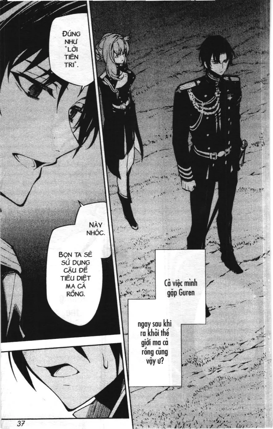 Thiên thần diệt thế - Seraph of the end (NXB Kim Đồng) Chapter 44 - Trang 34