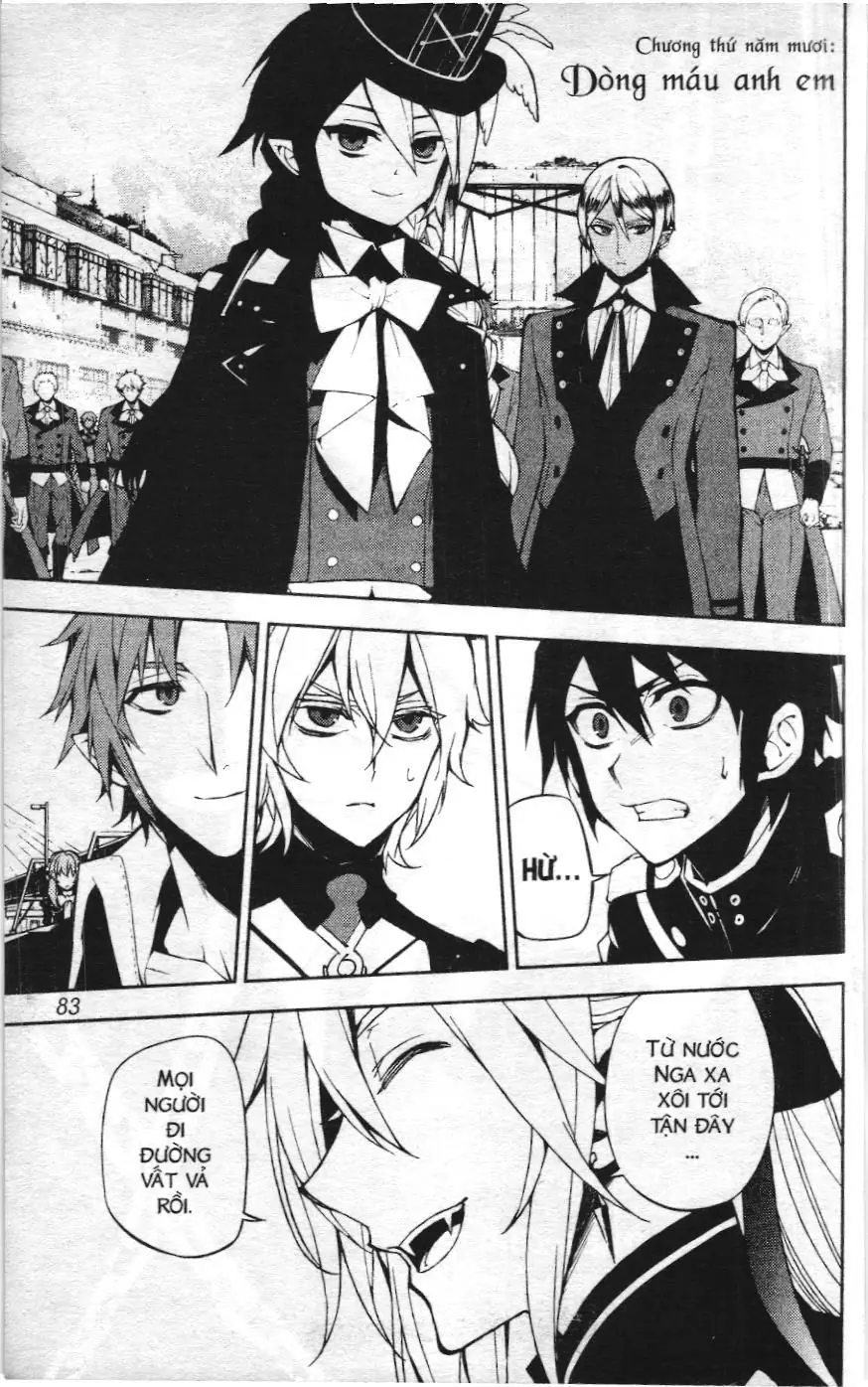 Thiên thần diệt thế - Seraph of the end (NXB Kim Đồng) Chapter 50 - Trang 2
