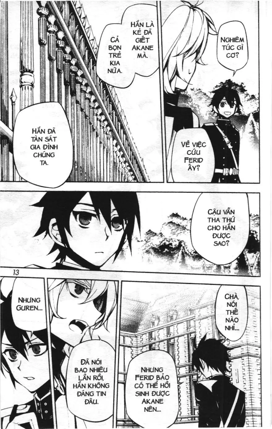Thiên thần diệt thế - Seraph of the end (NXB Kim Đồng) Chapter 52 - Trang 10