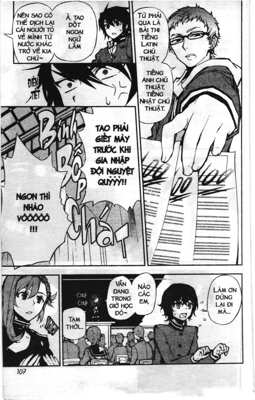Thiên thần diệt thế - Seraph of the end (NXB Kim Đồng) Chapter 6 - Trang 10
