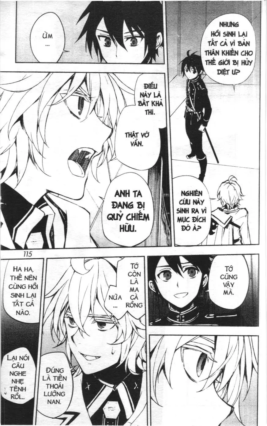 Thiên thần diệt thế - Seraph of the end (NXB Kim Đồng) Chapter 63 - Trang 12