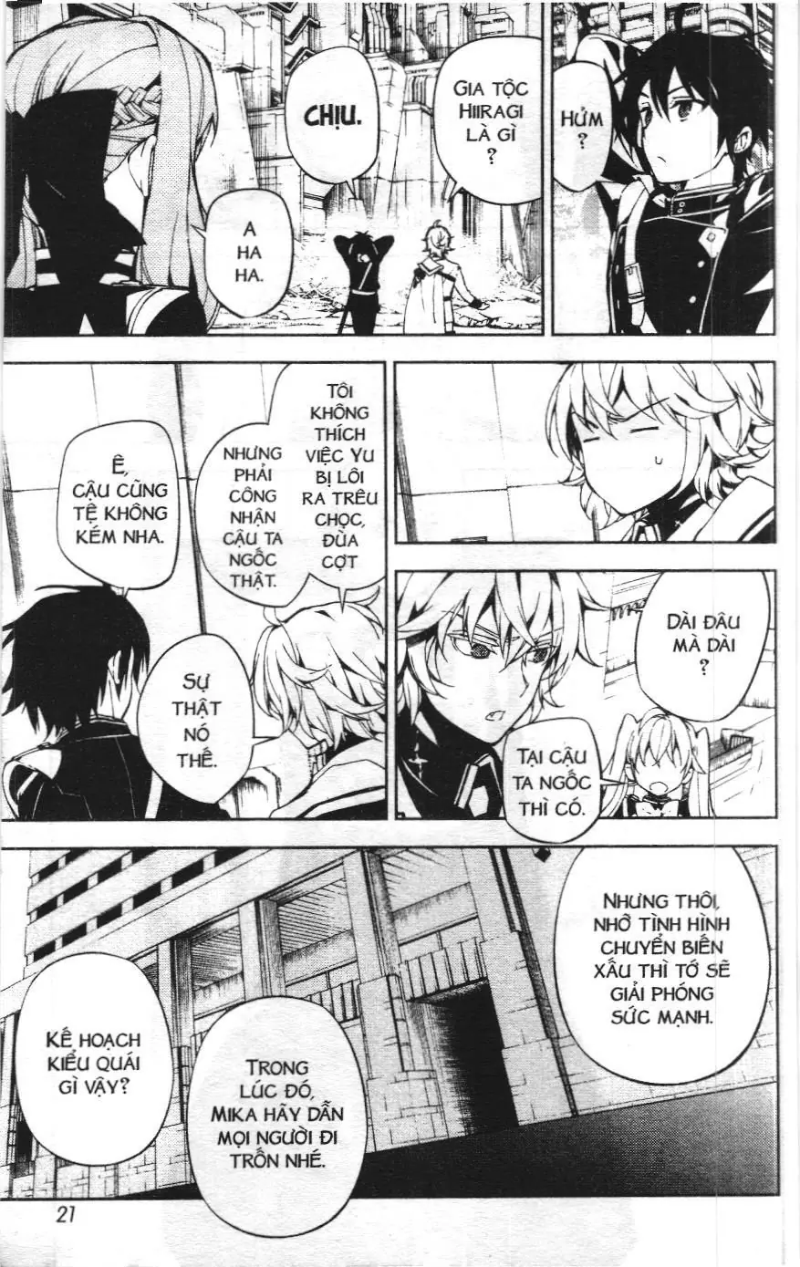 Thiên thần diệt thế - Seraph of the end (NXB Kim Đồng) Chapter 70 - Trang 19