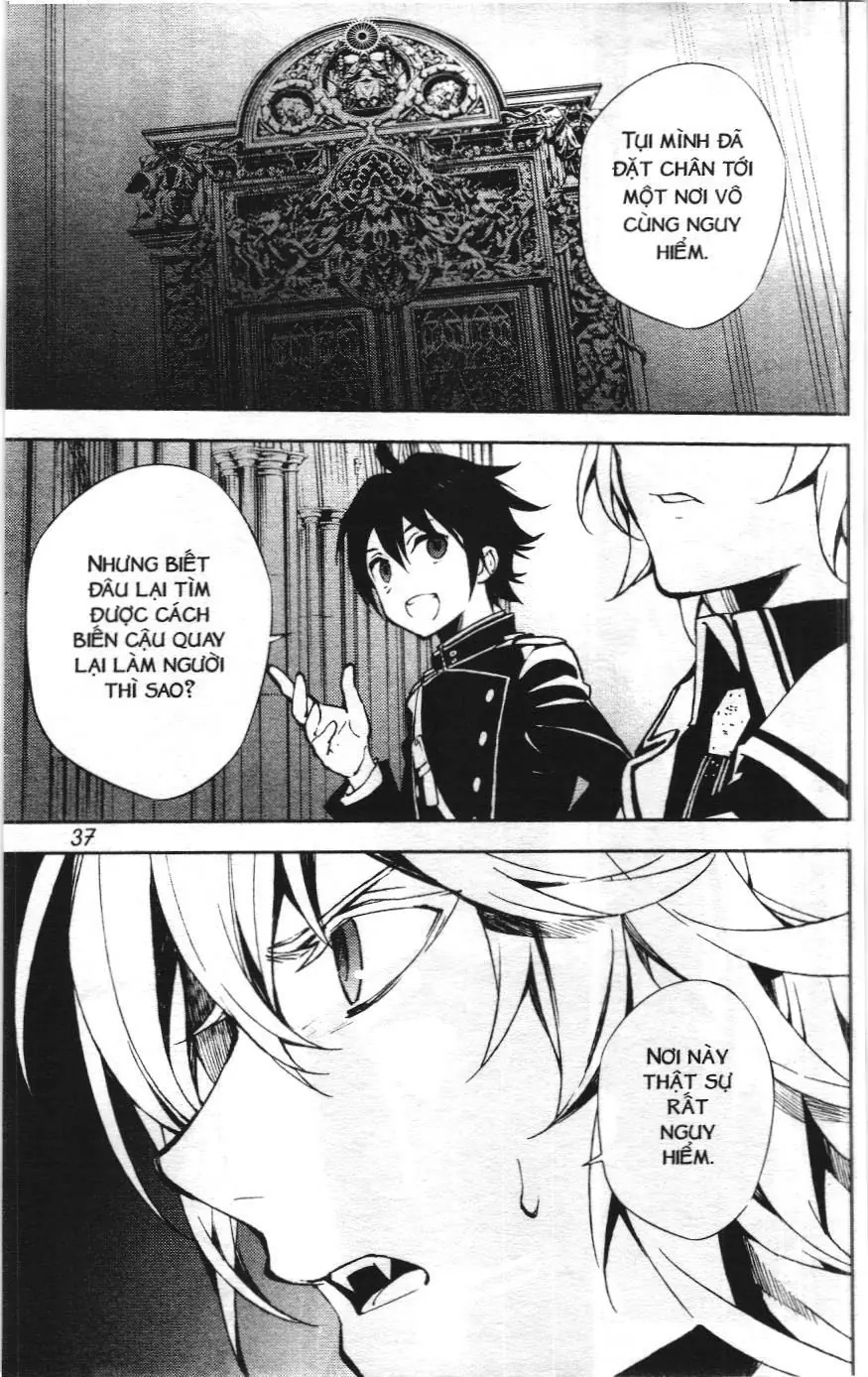Thiên thần diệt thế - Seraph of the end (NXB Kim Đồng) Chapter 70 - Trang 35