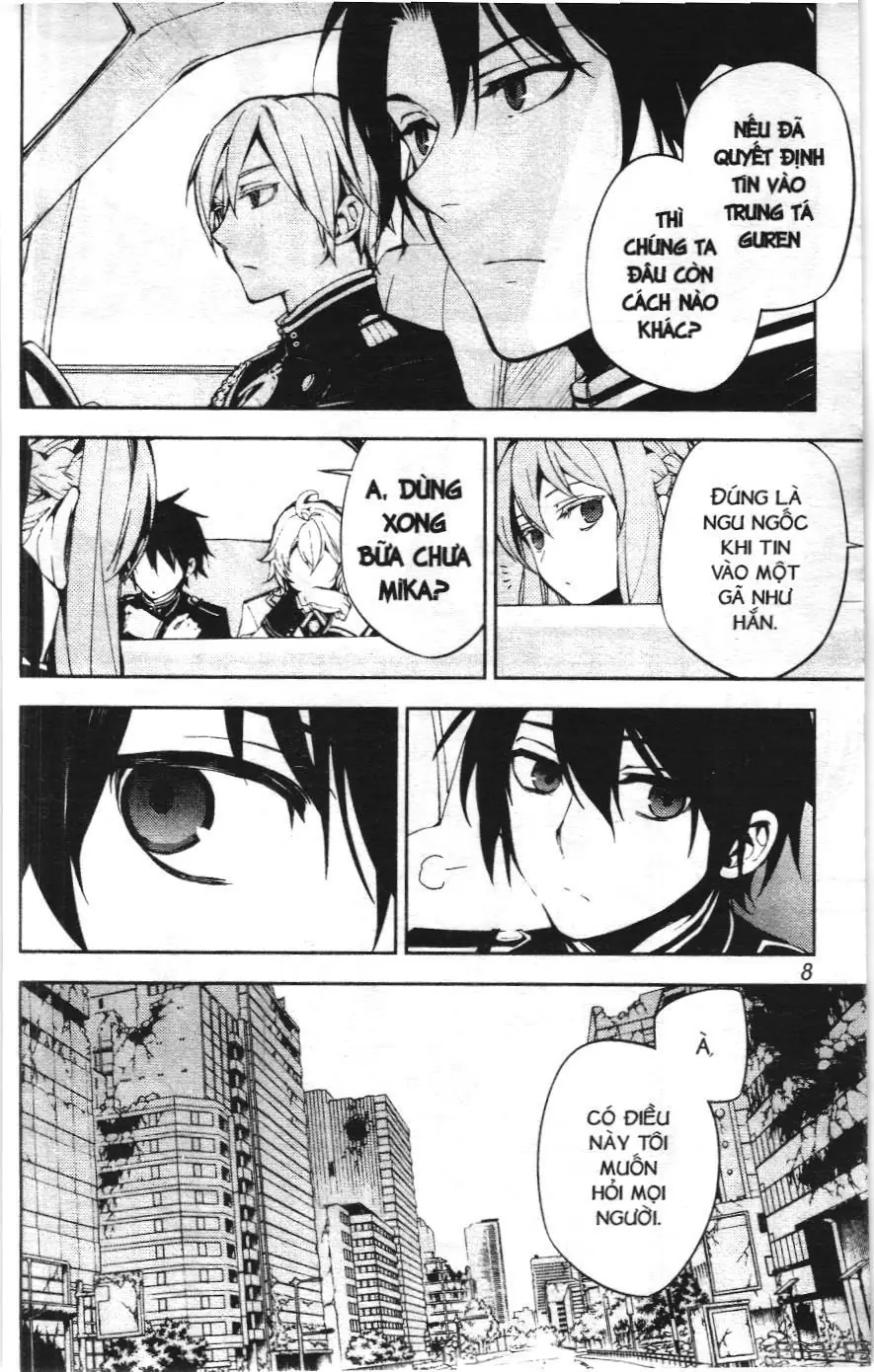 Thiên thần diệt thế - Seraph of the end (NXB Kim Đồng) Chapter 70 - Trang 6