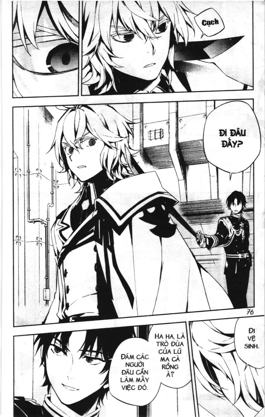 Thiên thần diệt thế - Seraph of the end (NXB Kim Đồng) Chapter 77 - Trang 7