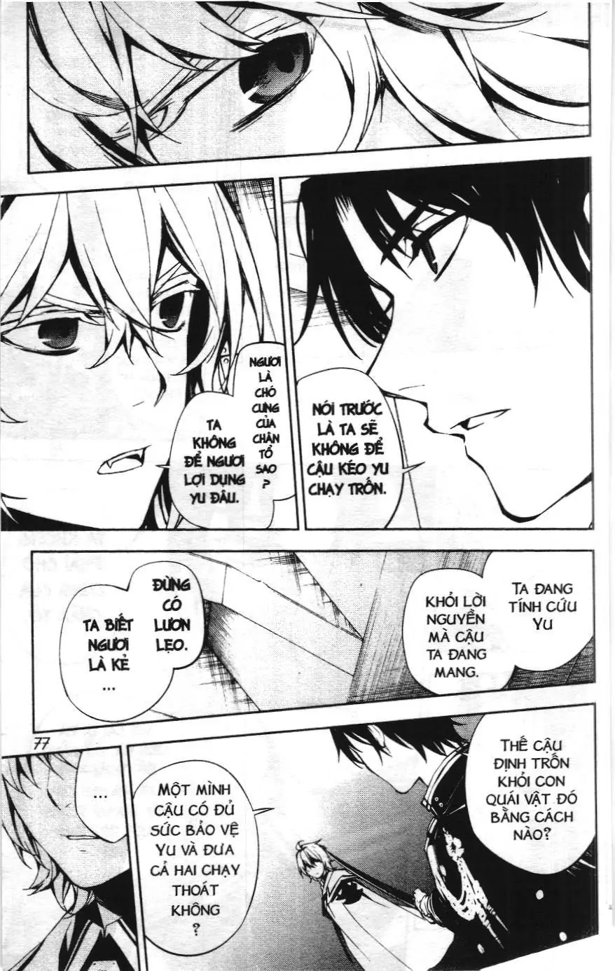 Thiên thần diệt thế - Seraph of the end (NXB Kim Đồng) Chapter 77 - Trang 8