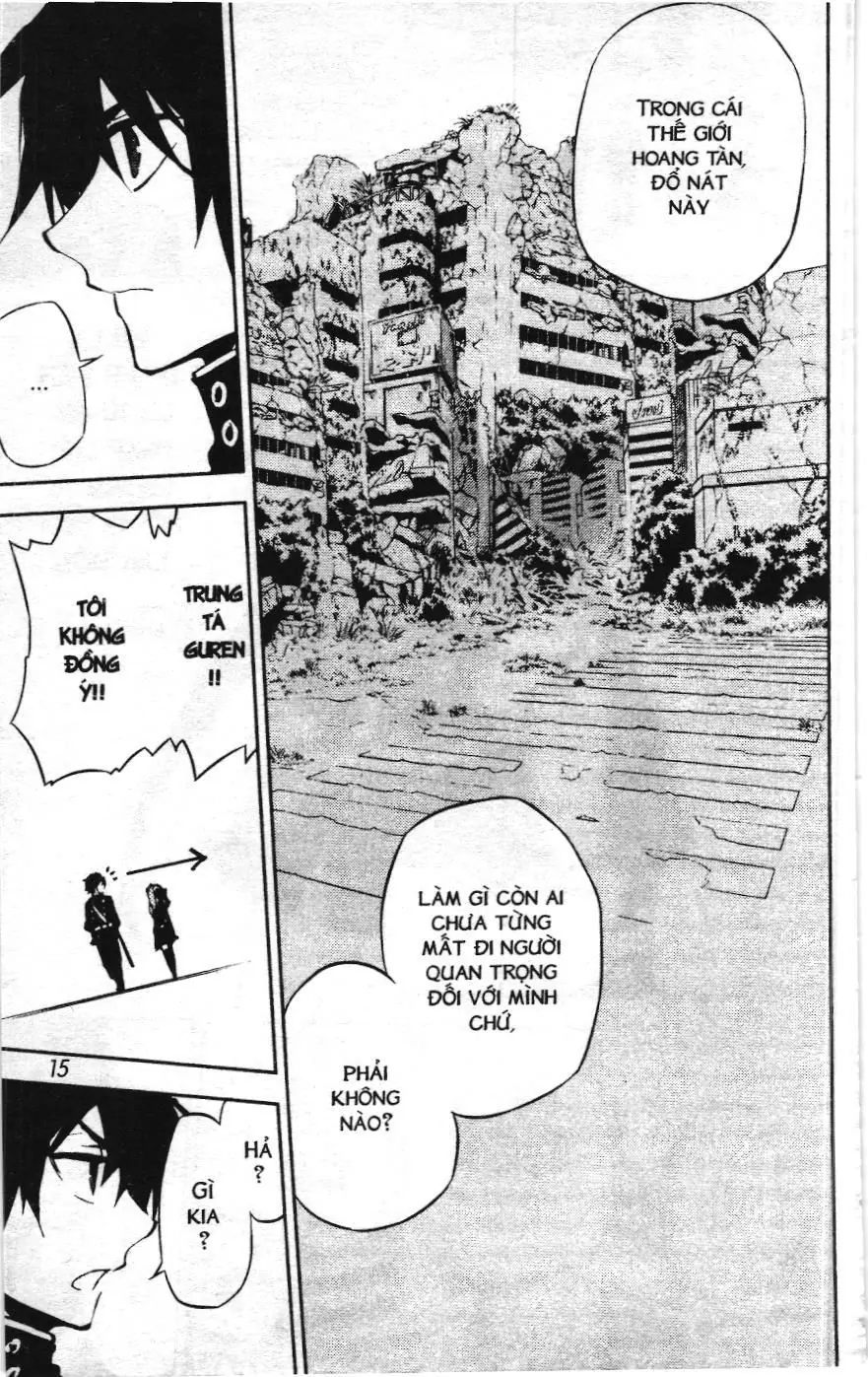 Thiên thần diệt thế - Seraph of the end (NXB Kim Đồng) Chapter 8 - Trang 12