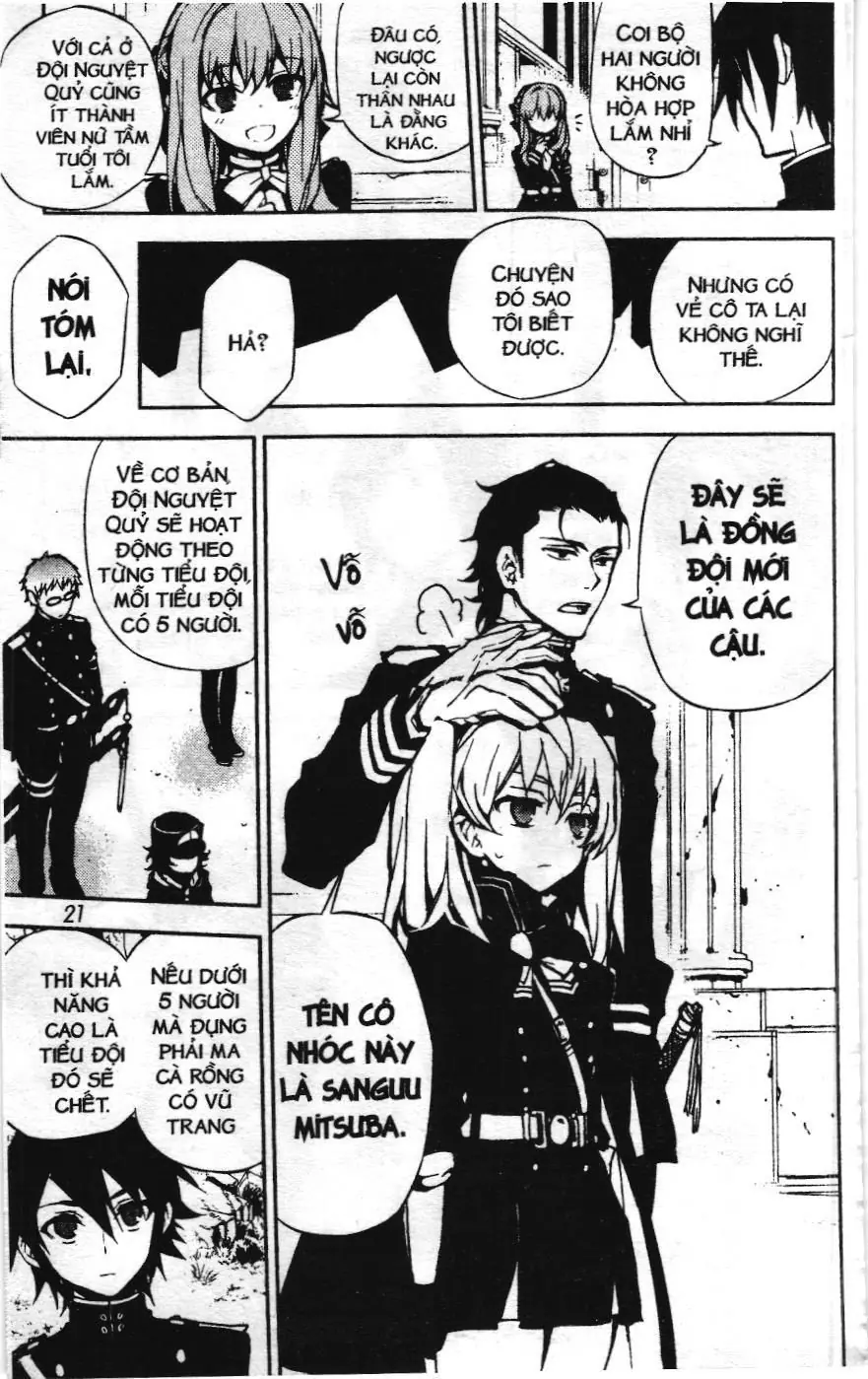 Thiên thần diệt thế - Seraph of the end (NXB Kim Đồng) Chapter 8 - Trang 18