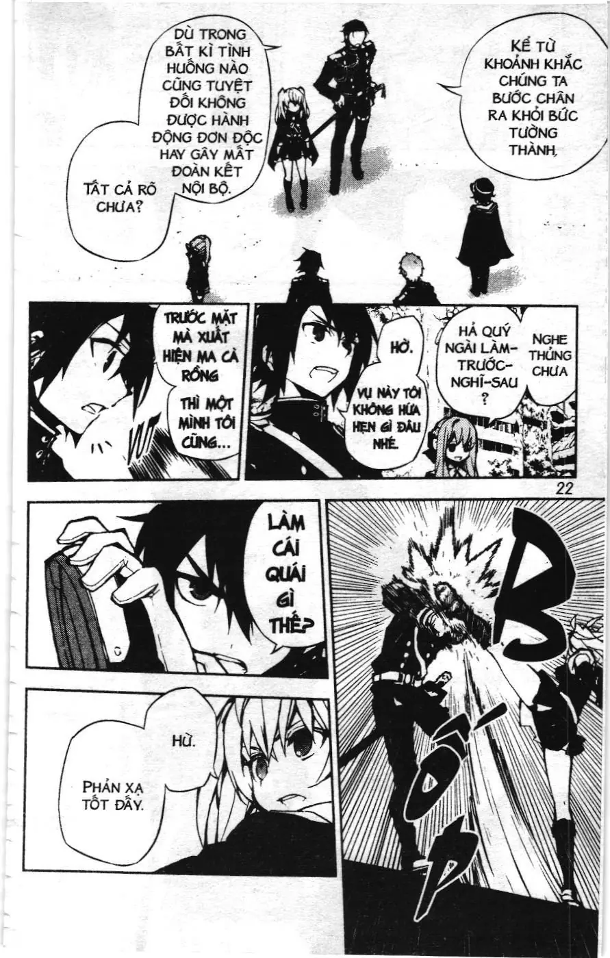 Thiên thần diệt thế - Seraph of the end (NXB Kim Đồng) Chapter 8 - Trang 19