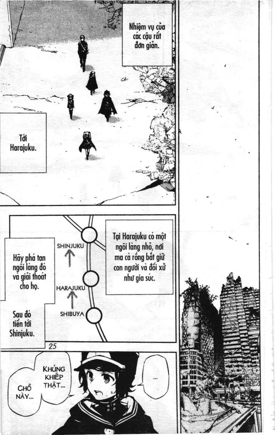 Thiên thần diệt thế - Seraph of the end (NXB Kim Đồng) Chapter 8 - Trang 22