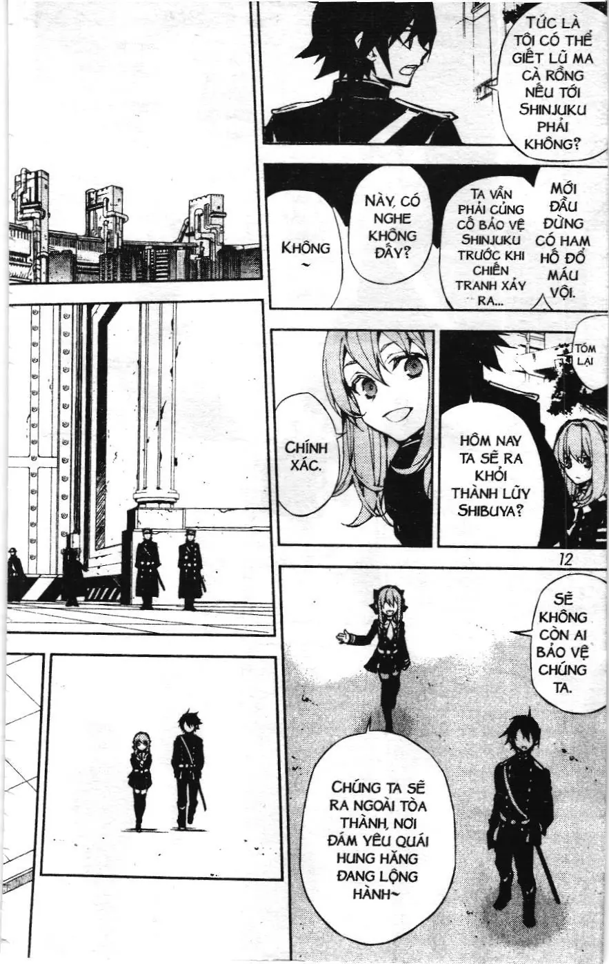 Thiên thần diệt thế - Seraph of the end (NXB Kim Đồng) Chapter 8 - Trang 9