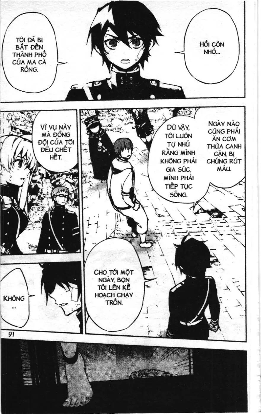Thiên thần diệt thế - Seraph of the end (NXB Kim Đồng) Chapter 9 - Trang 42