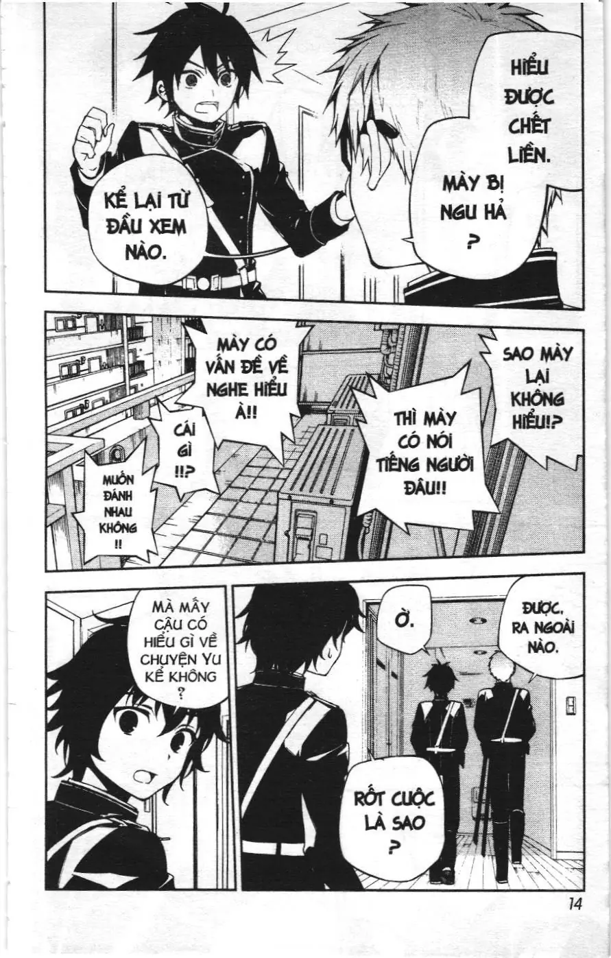 Thiên thần diệt thế - Seraph of the end (NXB Kim Đồng) Chapter 95 - Trang 11