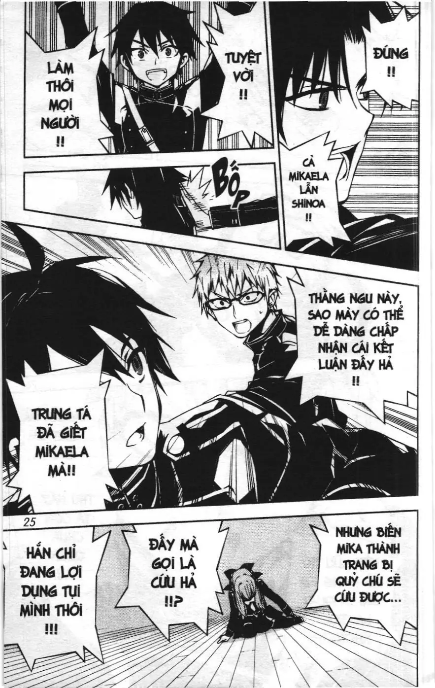 Thiên thần diệt thế - Seraph of the end (NXB Kim Đồng) Chapter 99 - Trang 22