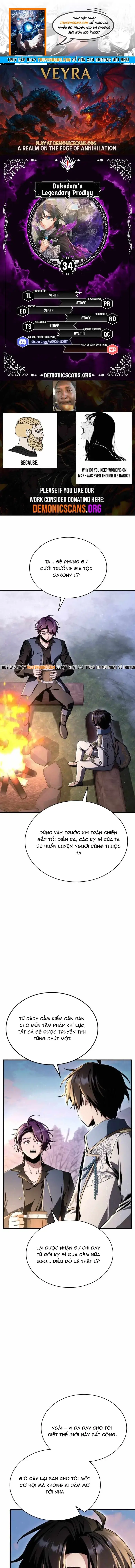 Thợ Săn Cấp Sss Chuyển Sinh Thành Thiên Tài Nhà Công Tước Chapter 34 - Trang 2