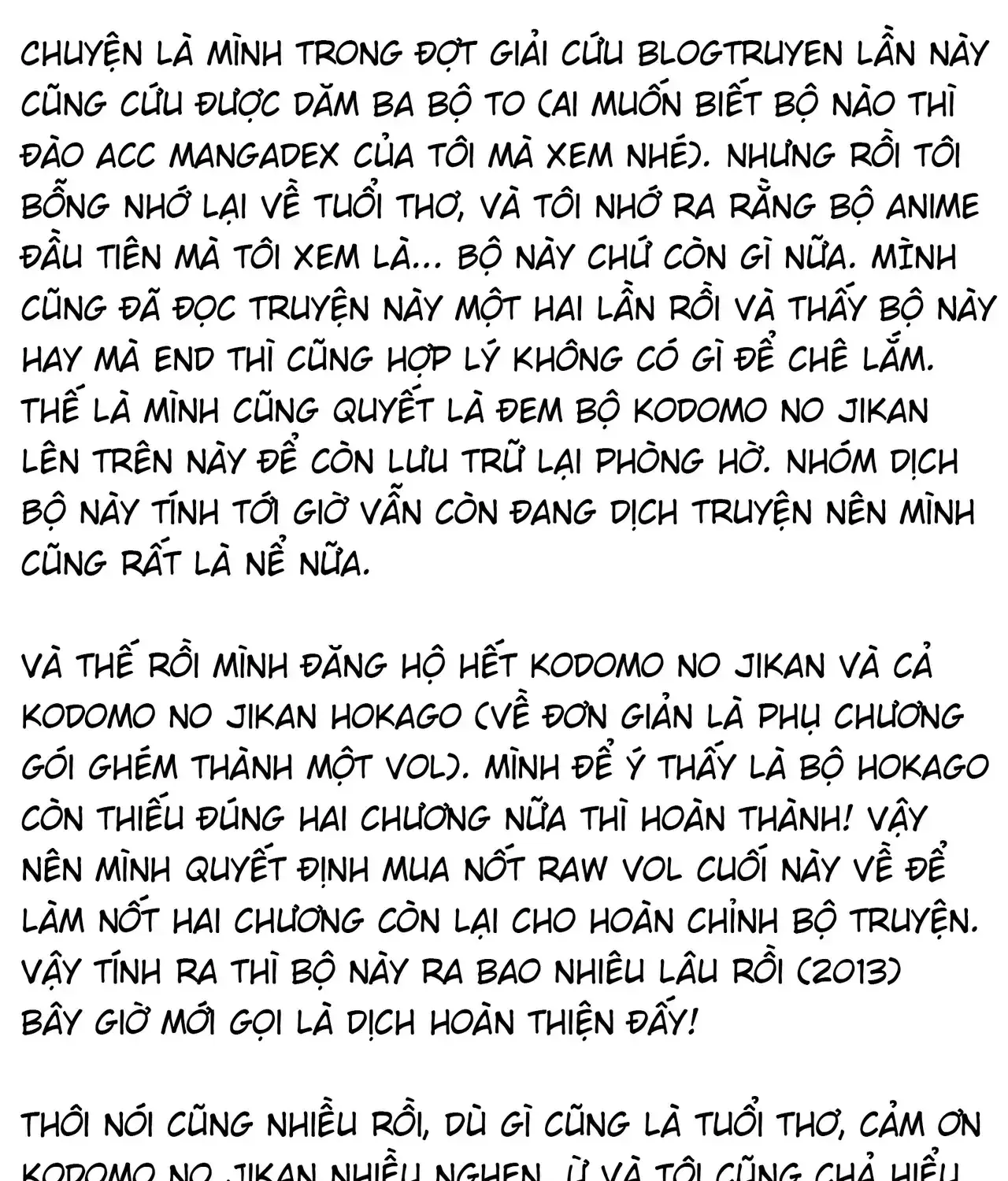 Thời Gian Của Bé Con: Hậu Tan Trường Chapter 28 - Trang 6