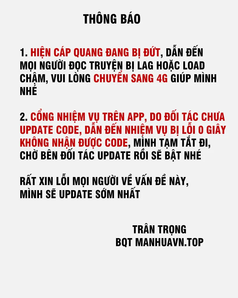 Thông Báo Từ BQT Chapter 0 - Trang 2