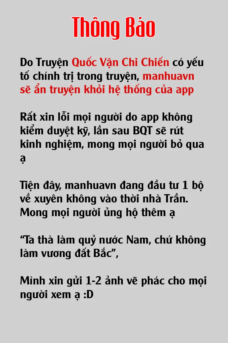 Thông Báo Từ BQT Chapter 3.2 - Trang 2