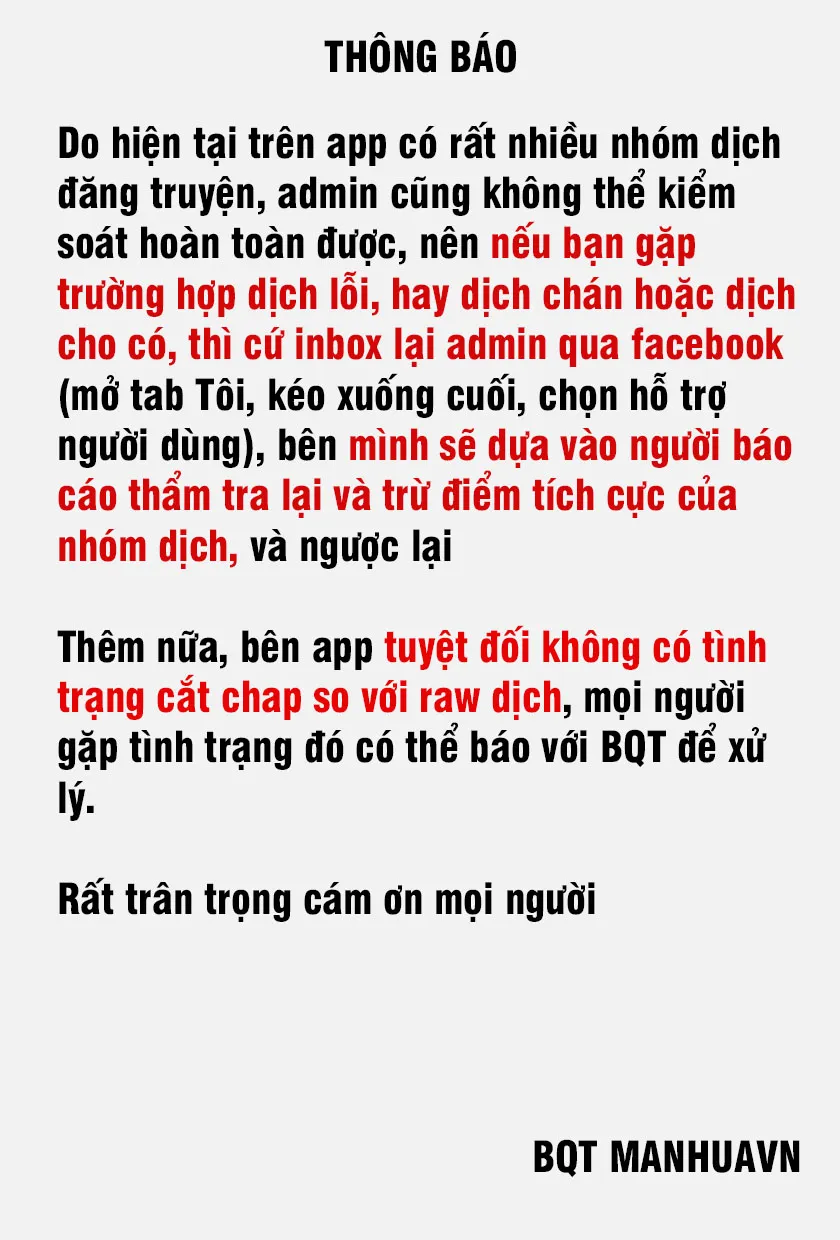 Thông Báo Từ BQT Chapter 3.6 - Trang 2