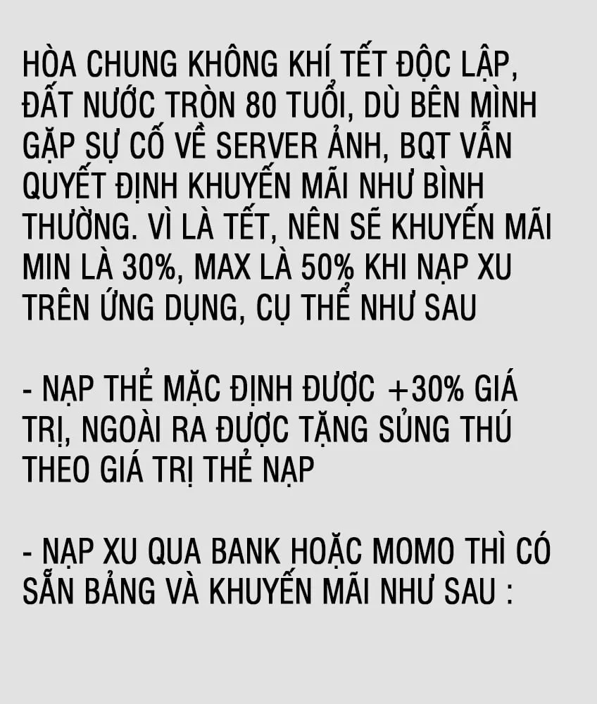 Thông Báo Từ BQT Chapter 9 - Trang 3