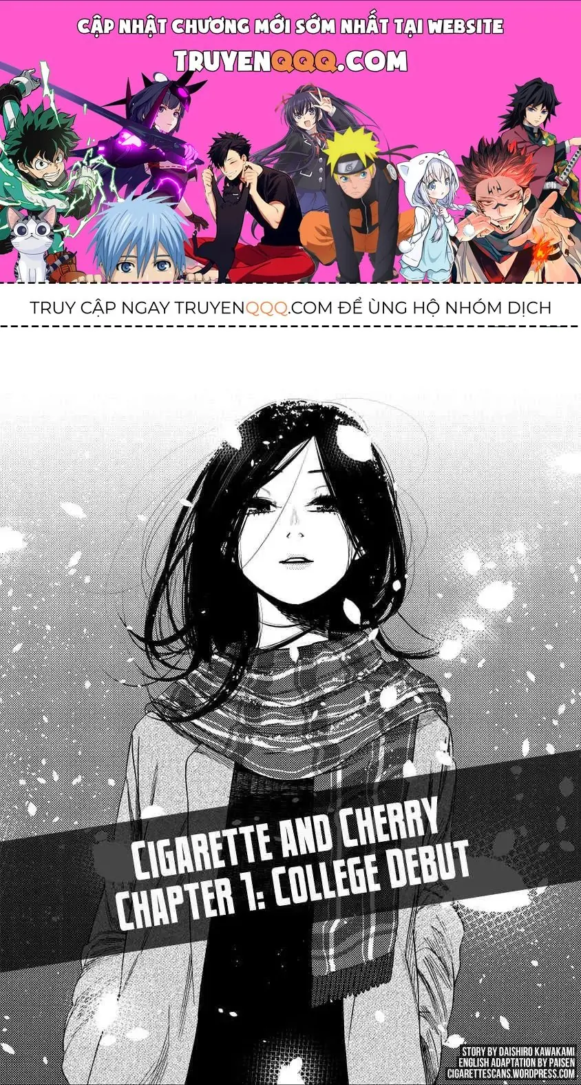 Thuốc Lá Senpai & Kouhai 'Anh Đào' Chapter 1 - Trang 2