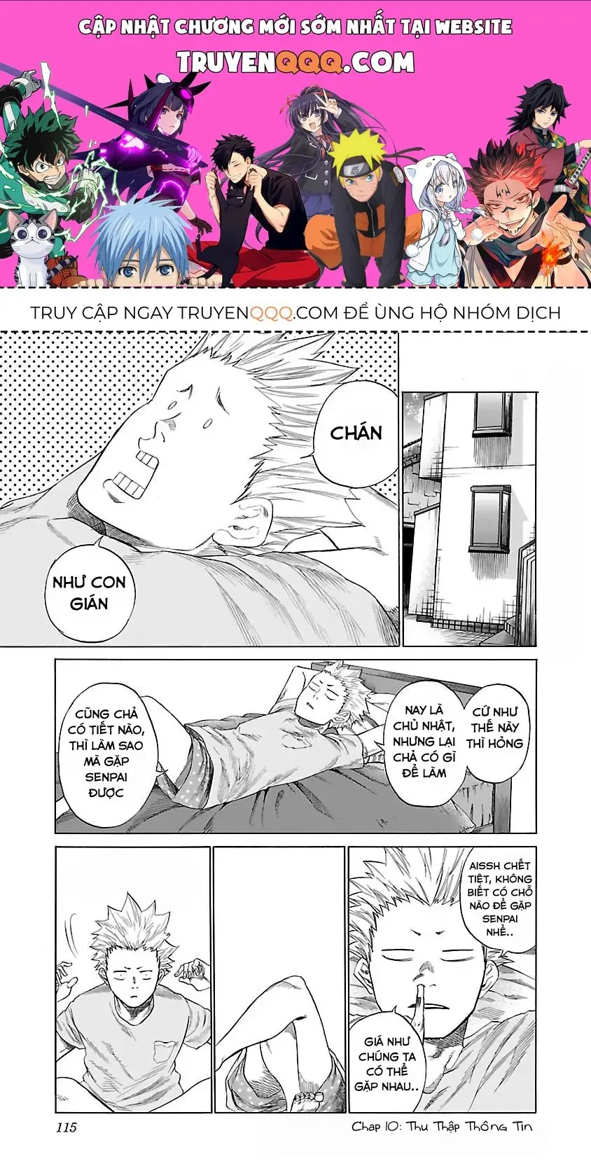 Thuốc Lá Senpai & Kouhai 'Anh Đào' Chapter 10 - Trang 2