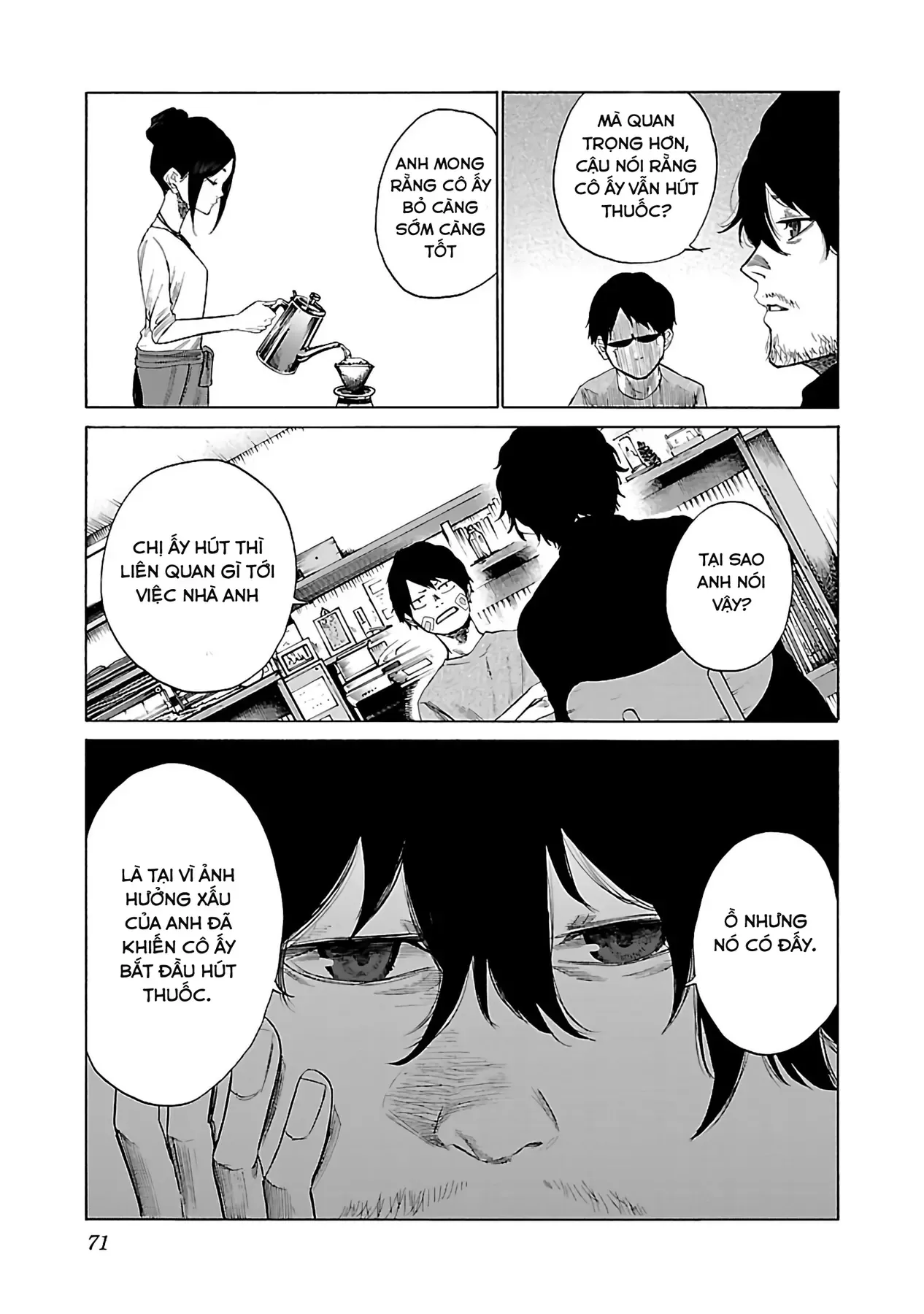Thuốc Lá Senpai & Kouhai 'Anh Đào' Chapter 18 - Trang 4