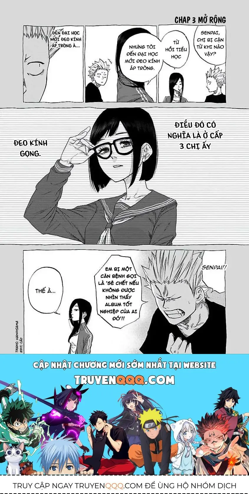 Thuốc Lá Senpai & Kouhai 'Anh Đào' Chapter 3 - Trang 12