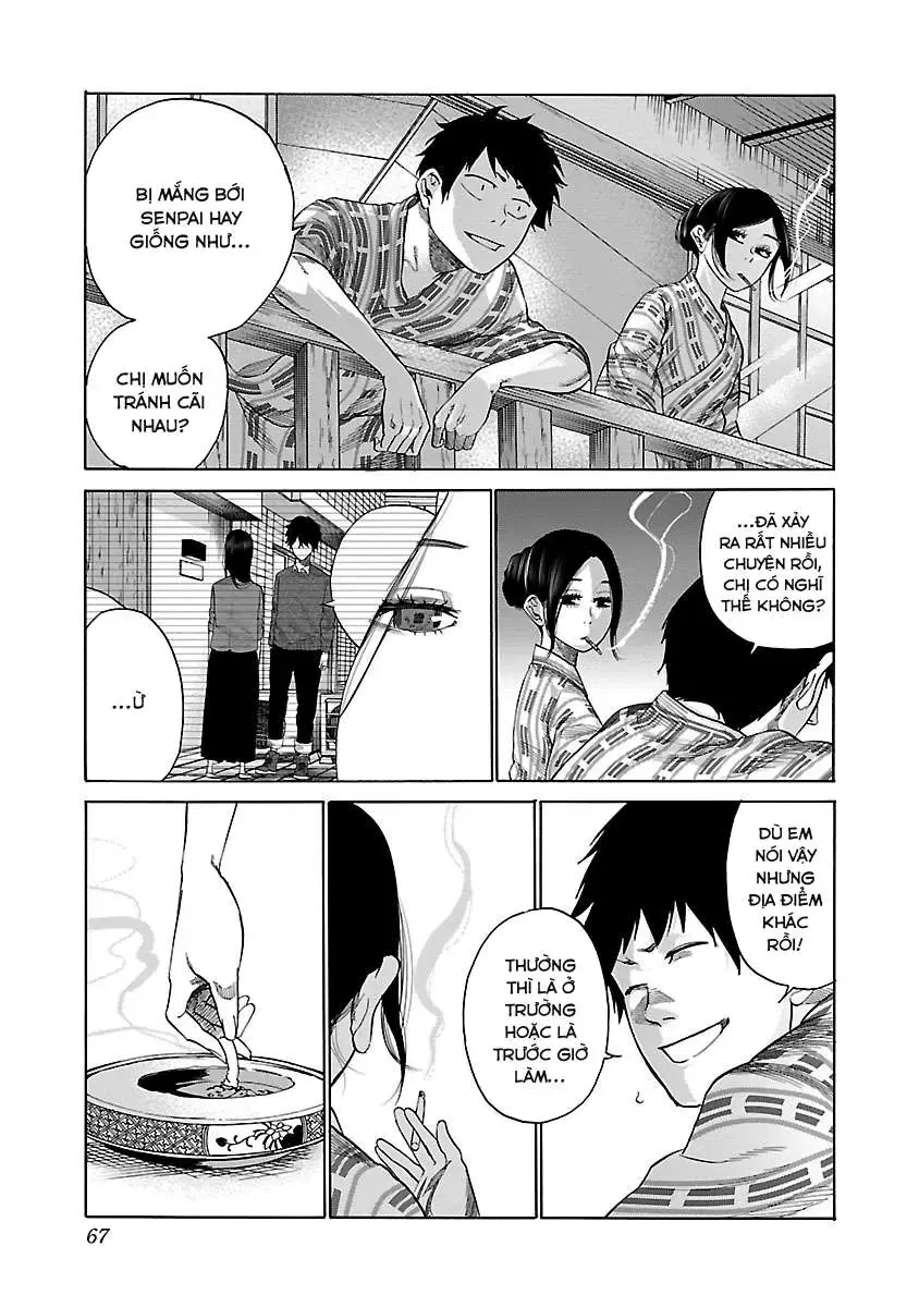 Thuốc Lá Senpai & Kouhai 'Anh Đào' Chapter 42 - Trang 9