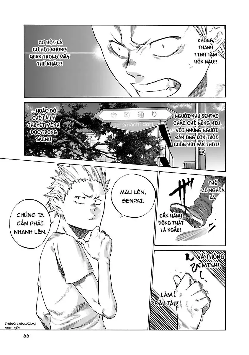 Thuốc Lá Senpai & Kouhai 'Anh Đào' Chapter 5 - Trang 4