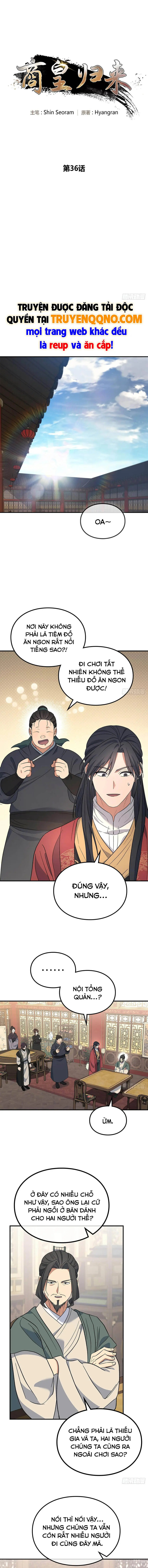 Thương Hoàng Trở Về Chapter 36 - Trang 8