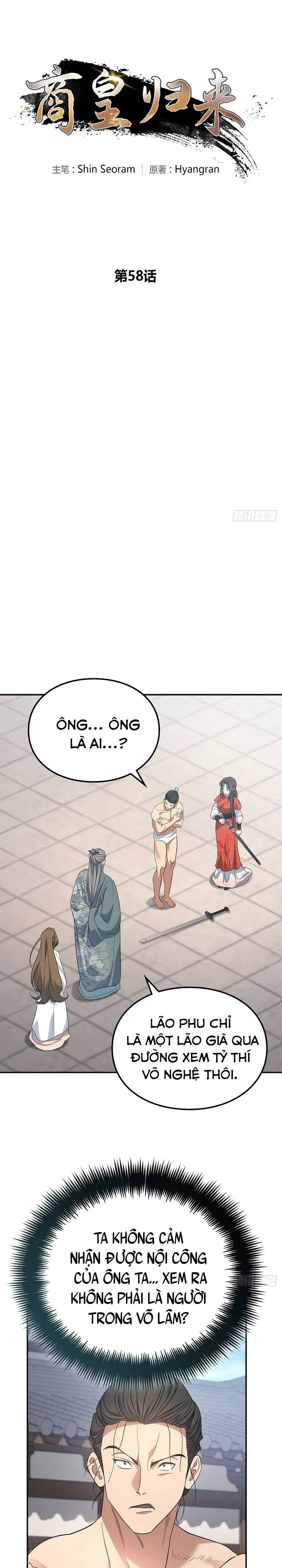 Thương Hoàng Trở Về Chapter 58 - Trang 16