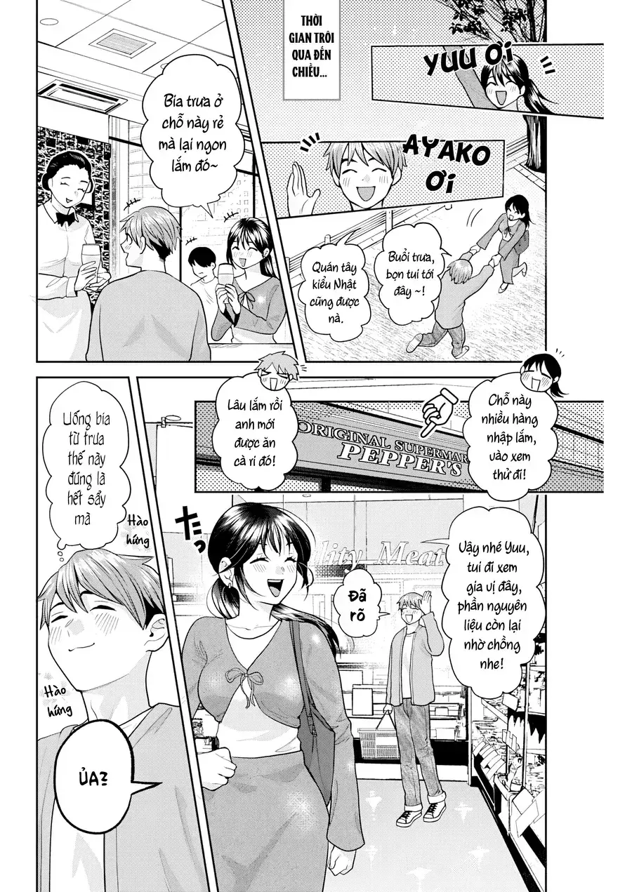 Thưởng rượu đêm khuya là bí quyết để giữ gìn hạnh phúc hôn nhân. Chapter 10 - Trang 10