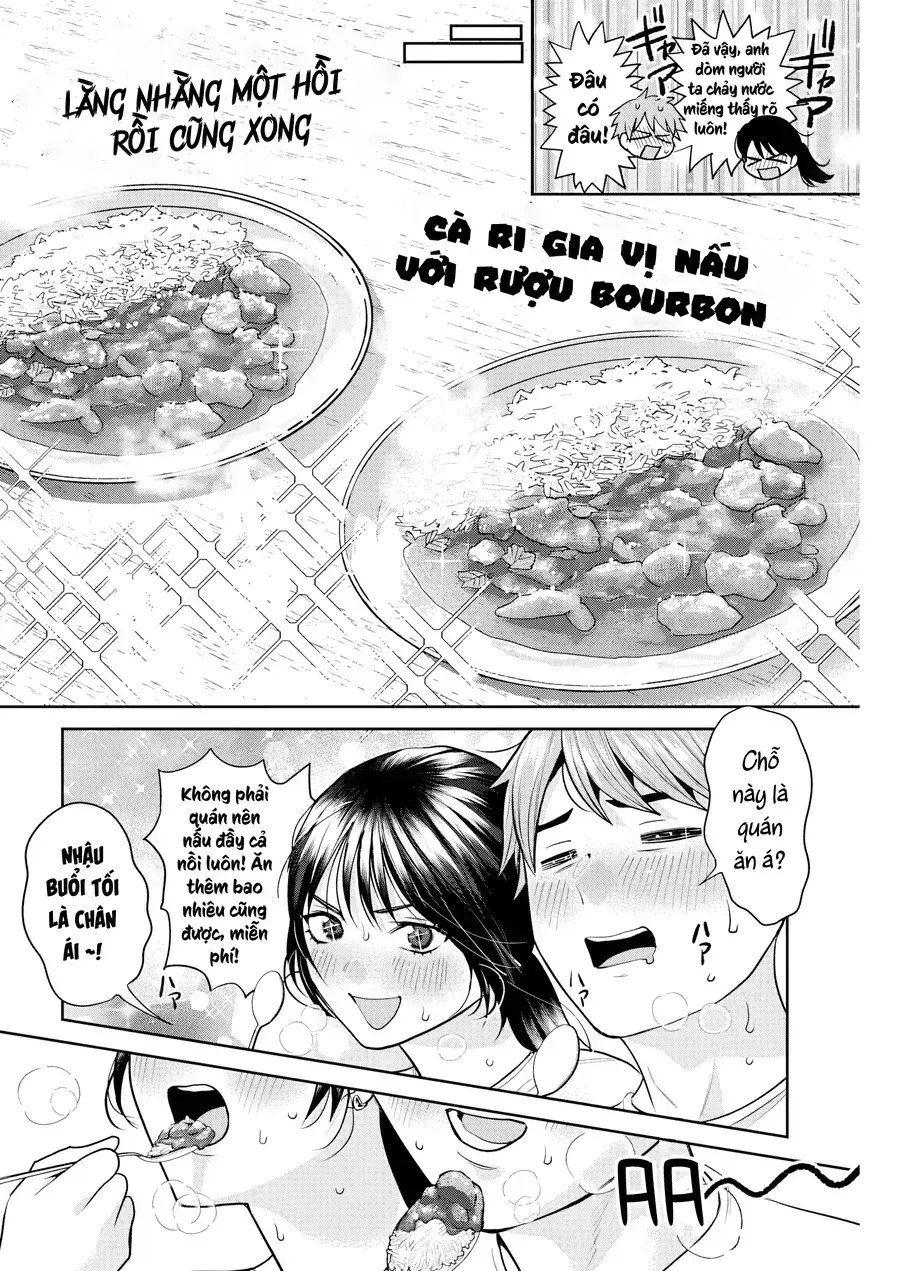Thưởng rượu đêm khuya là bí quyết để giữ gìn hạnh phúc hôn nhân. Chapter 10 - Trang 18