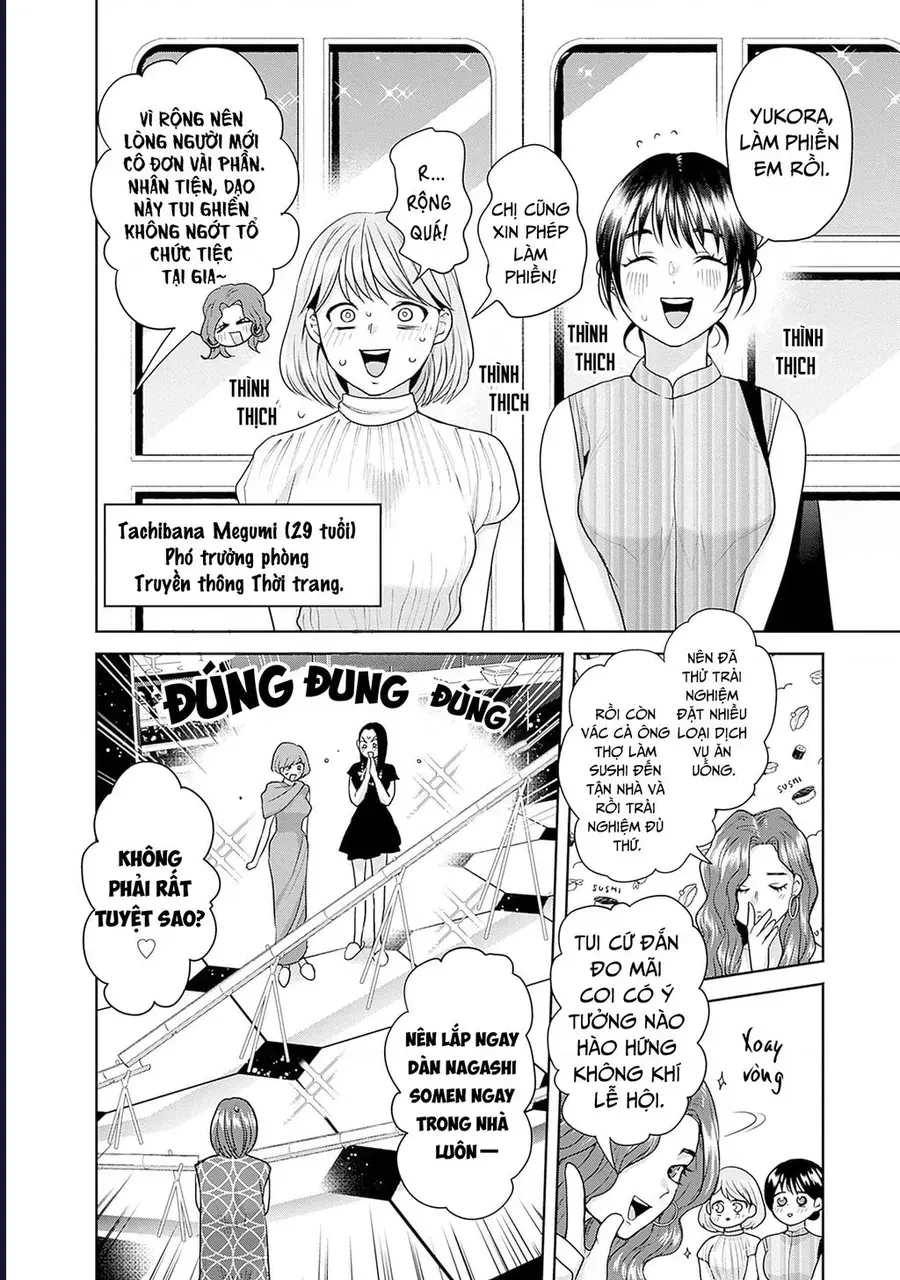 Thưởng rượu đêm khuya là bí quyết để giữ gìn hạnh phúc hôn nhân. Chapter 12 - Trang 8