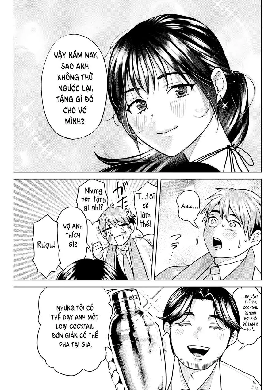 Thưởng rượu đêm khuya là bí quyết để giữ gìn hạnh phúc hôn nhân. Chapter 3 - Trang 12