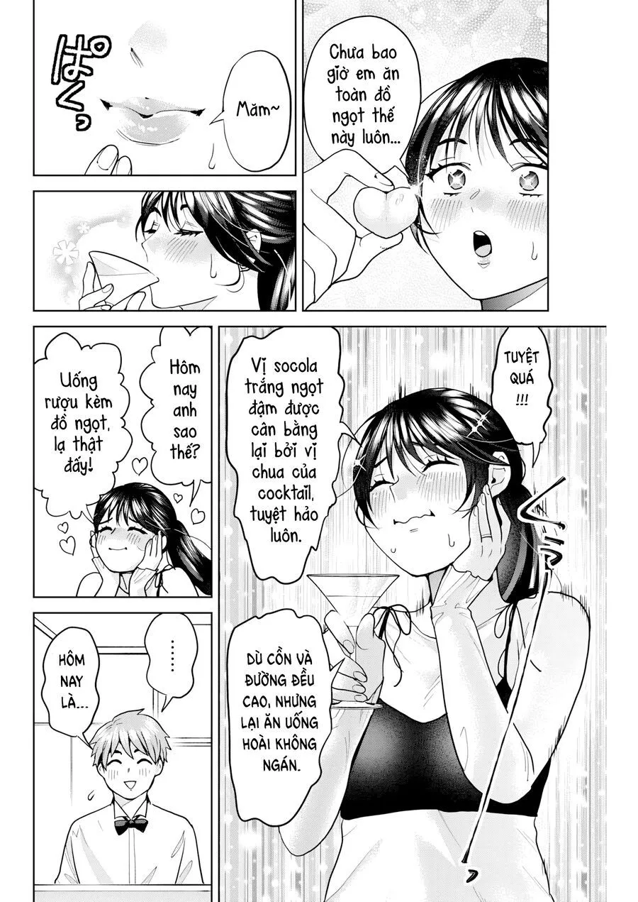 Thưởng rượu đêm khuya là bí quyết để giữ gìn hạnh phúc hôn nhân. Chapter 3 - Trang 17