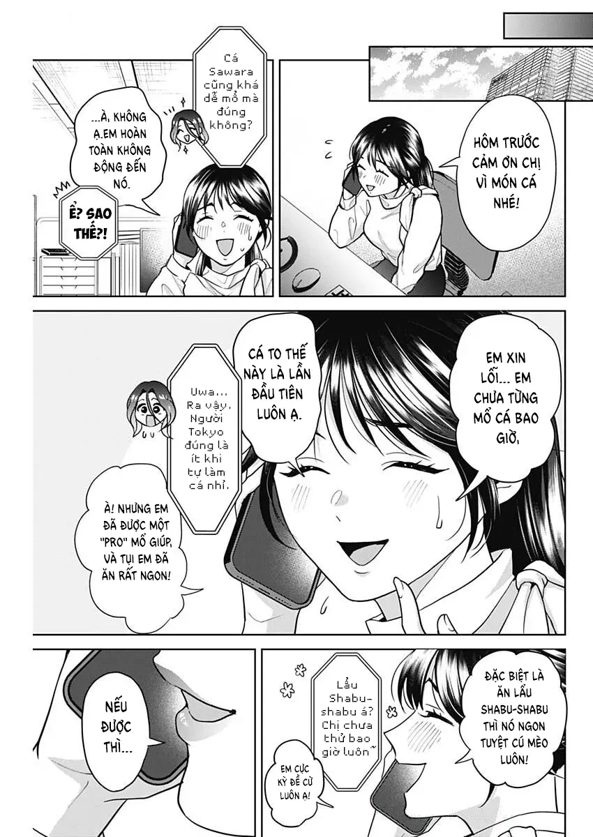 Thưởng rượu đêm khuya là bí quyết để giữ gìn hạnh phúc hôn nhân. Chapter 4 - Trang 17