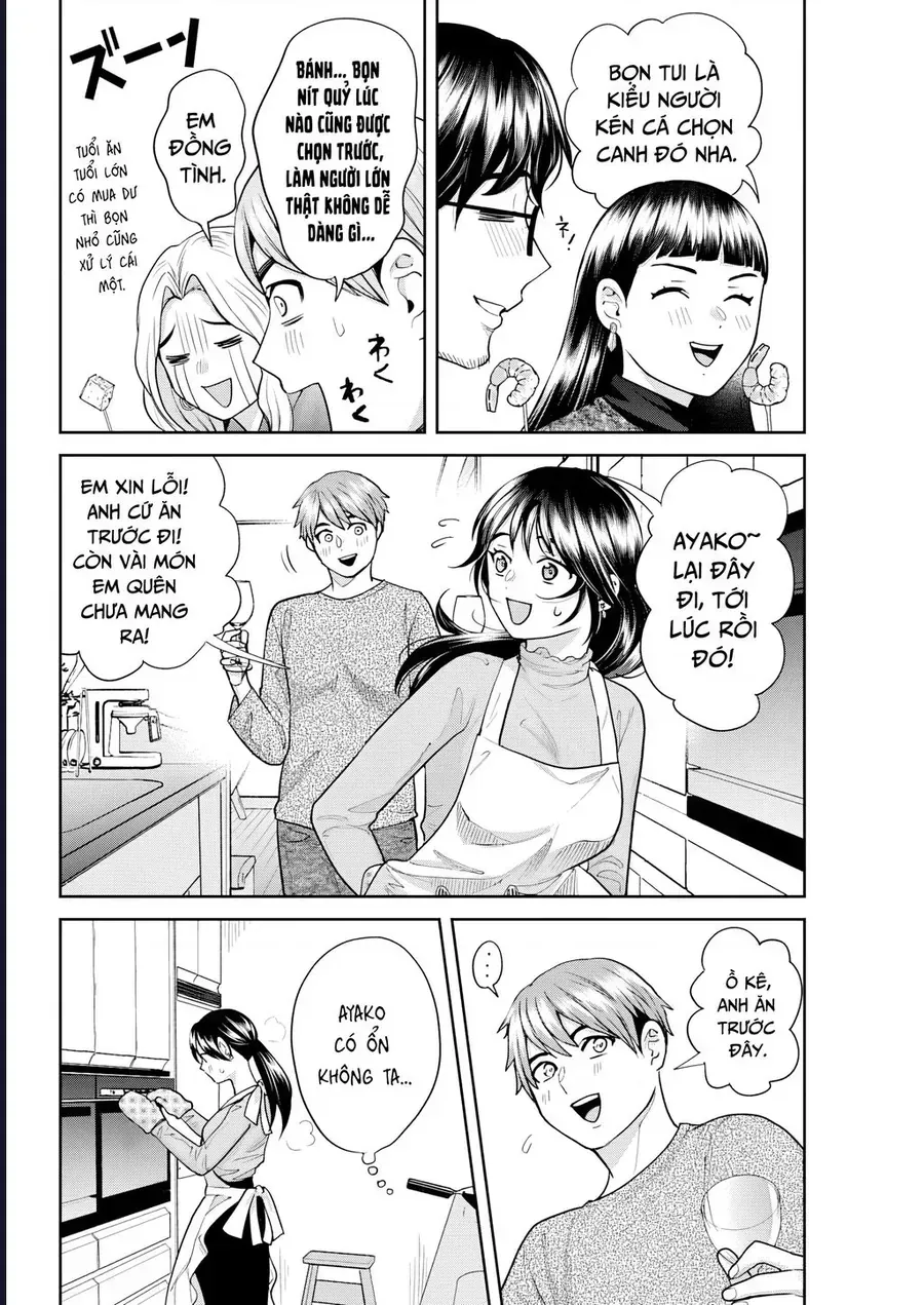 Thưởng rượu đêm khuya là bí quyết để giữ gìn hạnh phúc hôn nhân. Chapter 7 - Trang 12