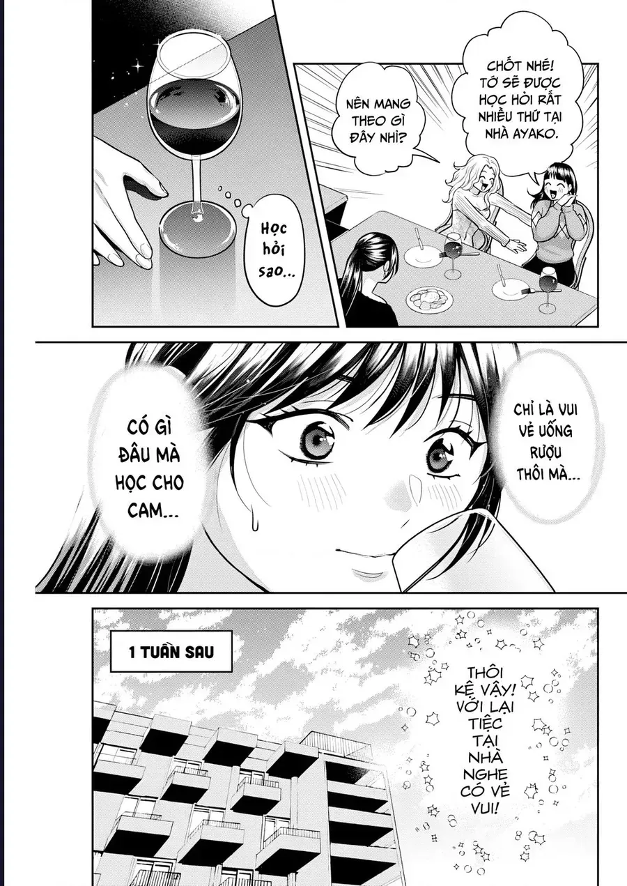 Thưởng rượu đêm khuya là bí quyết để giữ gìn hạnh phúc hôn nhân. Chapter 7 - Trang 7