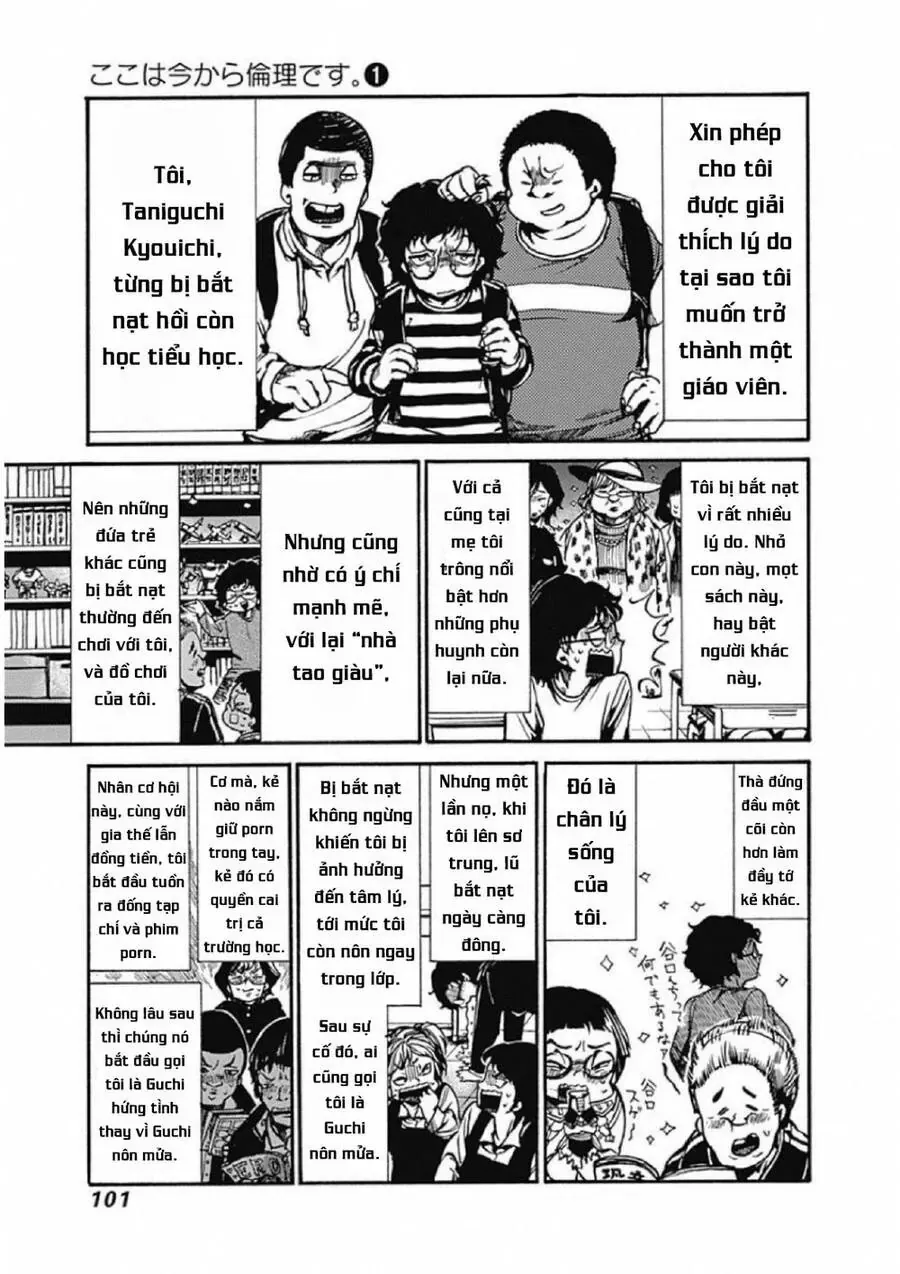 Tiết Học Đạo Đức Bắt Đầu Chapter 3 - Trang 8