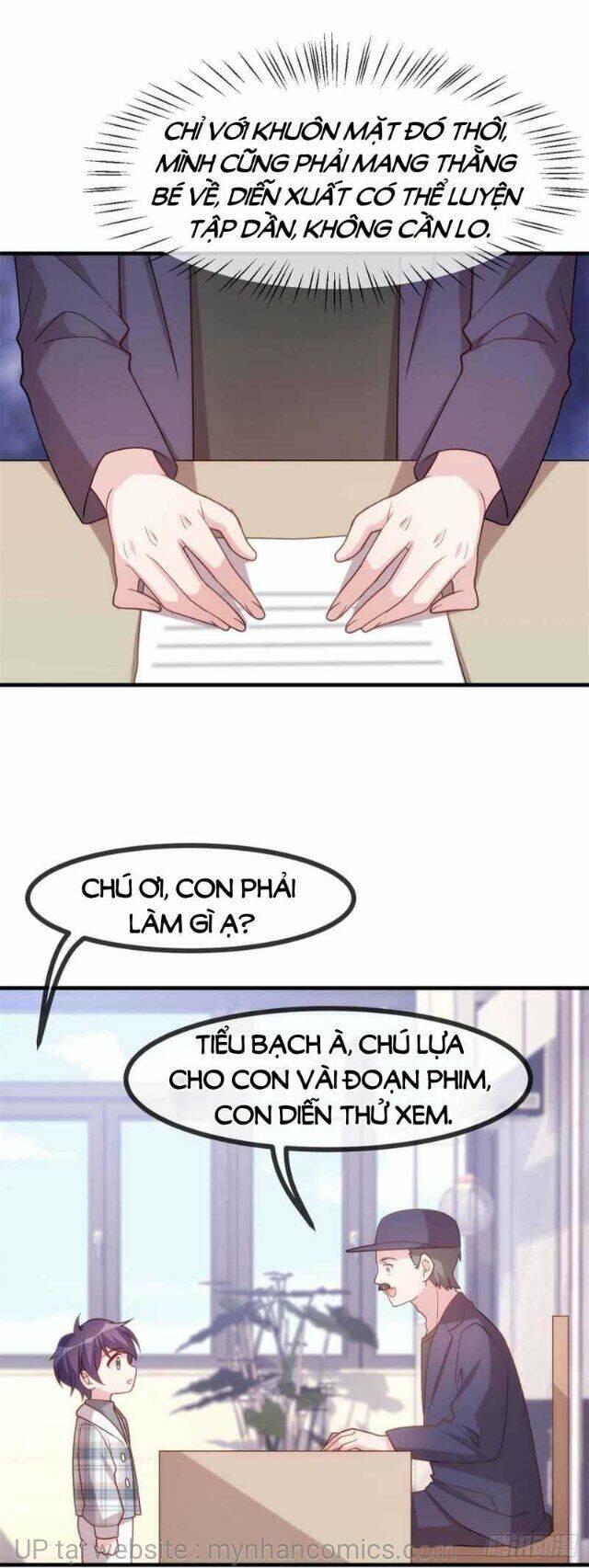 Tiểu Bạch Nam Thần Daddy Chapter 133 - Trang 11