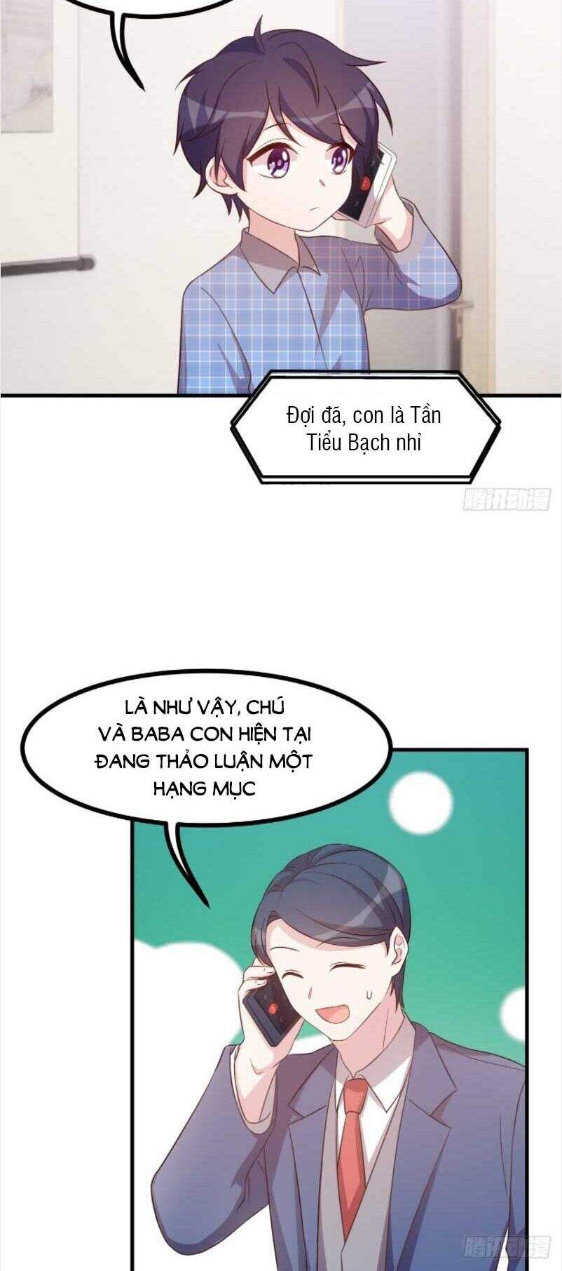 Tiểu Bạch Nam Thần Daddy Chapter 157 - Trang 12