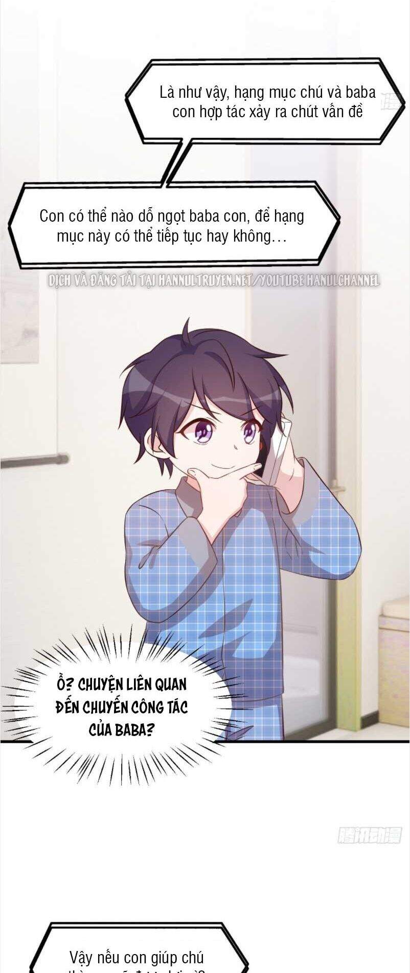 Tiểu Bạch Nam Thần Daddy Chapter 157 - Trang 14