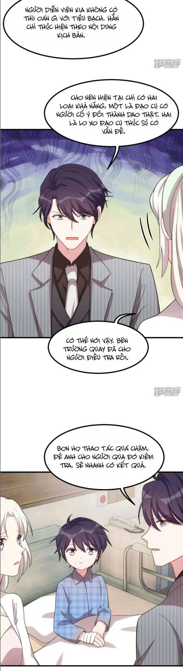 Tiểu Bạch Nam Thần Daddy Chapter 223 - Trang 9