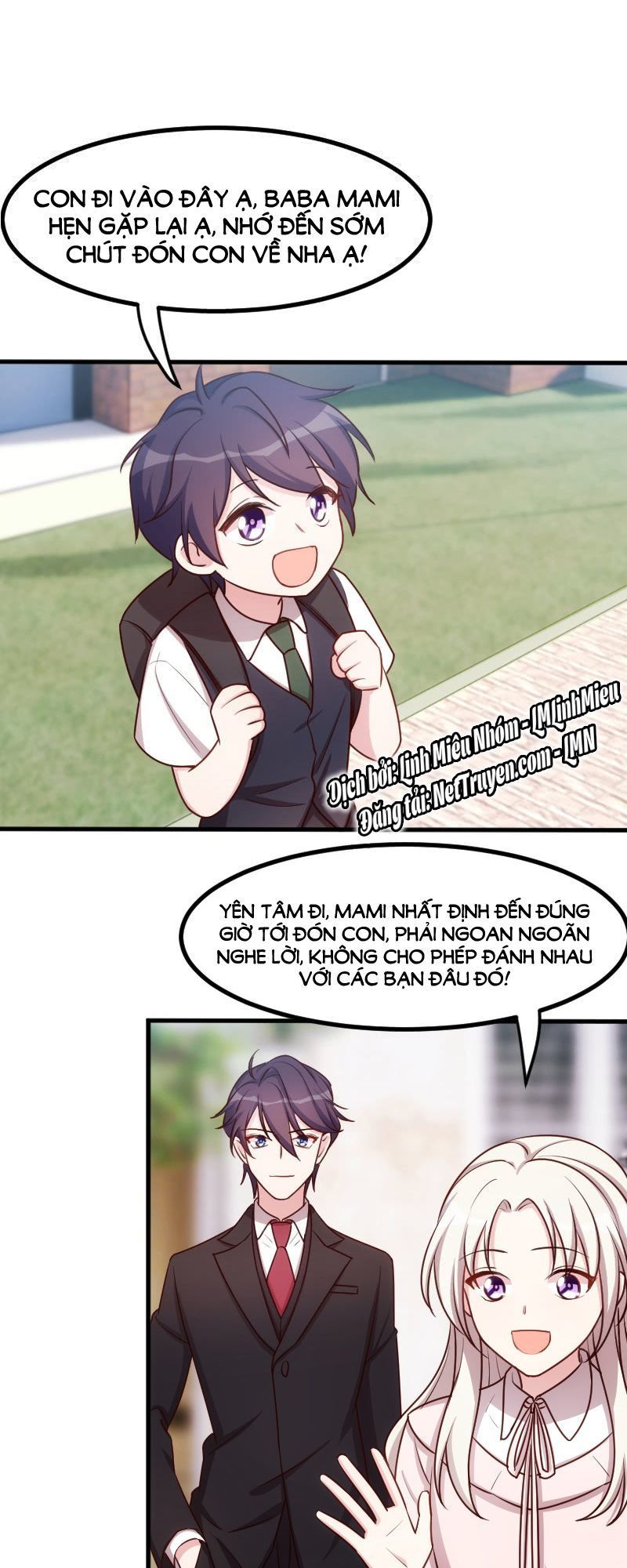 Tiểu Bạch Nam Thần Daddy Chapter 8 - Trang 3