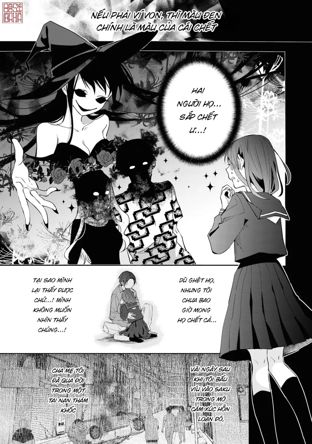 Tình yêu của phù thuỷ nở rộ trong hương hoa Chapter 1 - Trang 11
