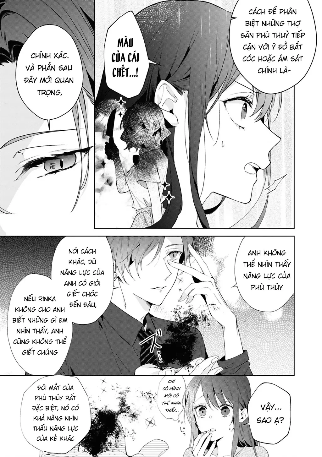 Tình yêu của phù thuỷ nở rộ trong hương hoa Chapter 3 - Trang 12